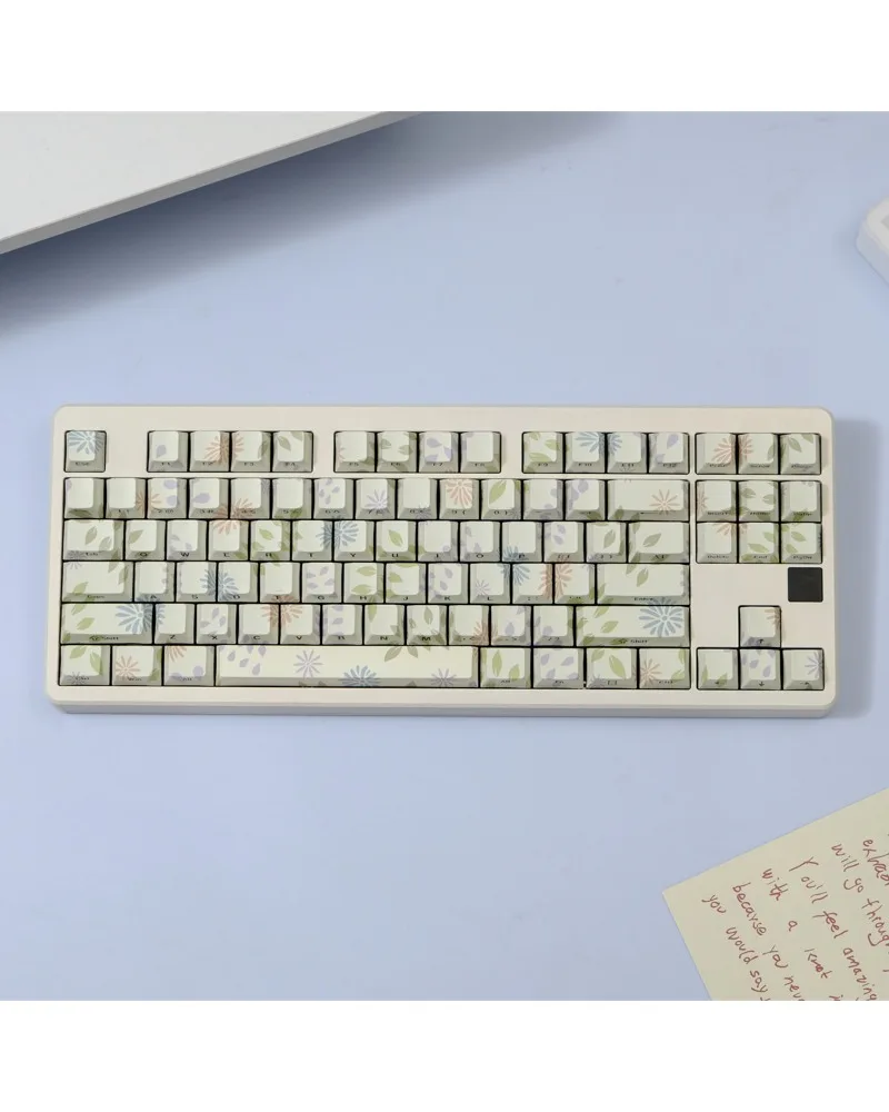 

Mechanical keyboard cap wooting Mega lion transparent keycap PBT original factory highly sublimated