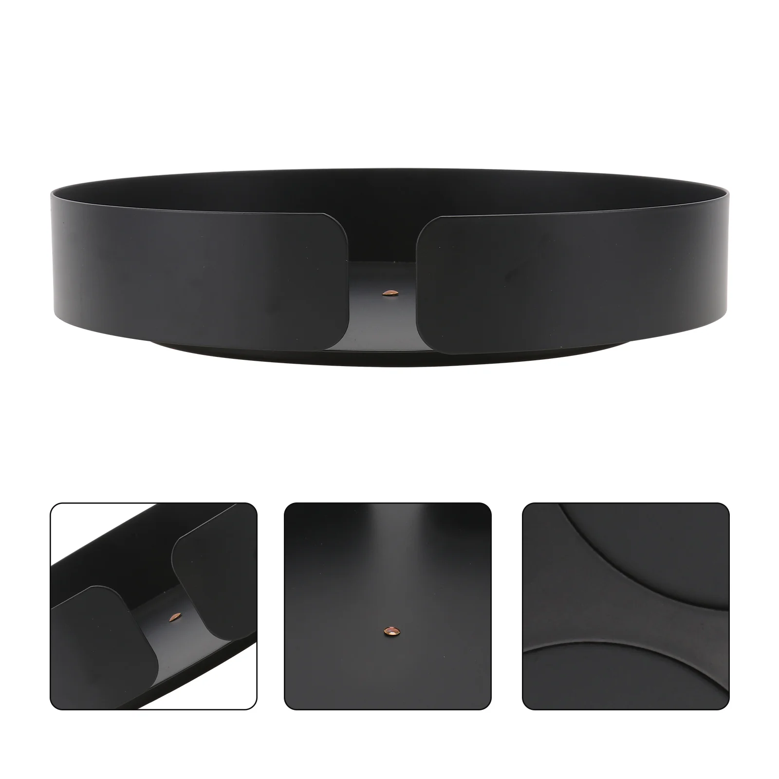 

1Pcs Rotatable Spice Tray Kitchen Storage Holder for Salt Pepper Bottles Space Saving Seasoning Can Container Efficient