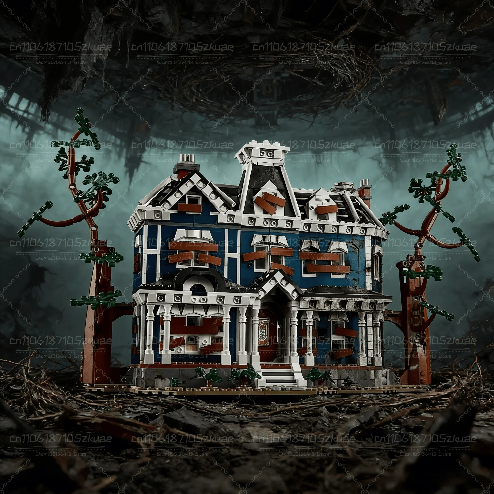 

2026NEW MOC 2593pcs Creel Home Sets Series Stranger Event City Architecture Model Building Blocks Children's Toy Gift