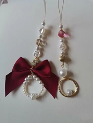 BJD Blythe handmade Eye changing crystal bow pull rope for sleeping eye doll accessories Nine strand rope reinforcement