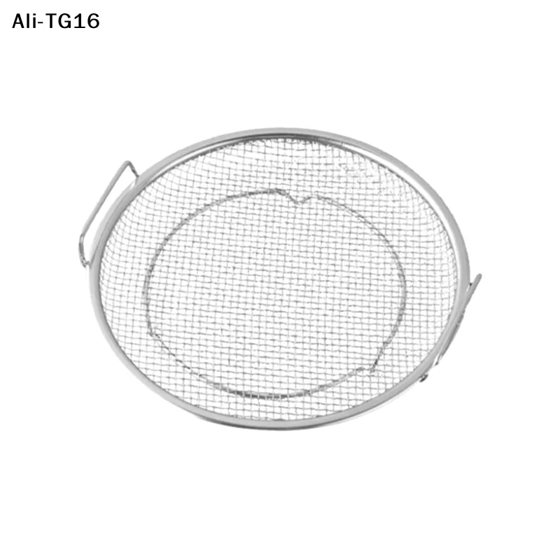 Stainless Steel Filter Tray,Reusable Round Mesh Basket,Frying Grilling,Kitchen Strainer,Fruit Vegetable Water Filter Basket