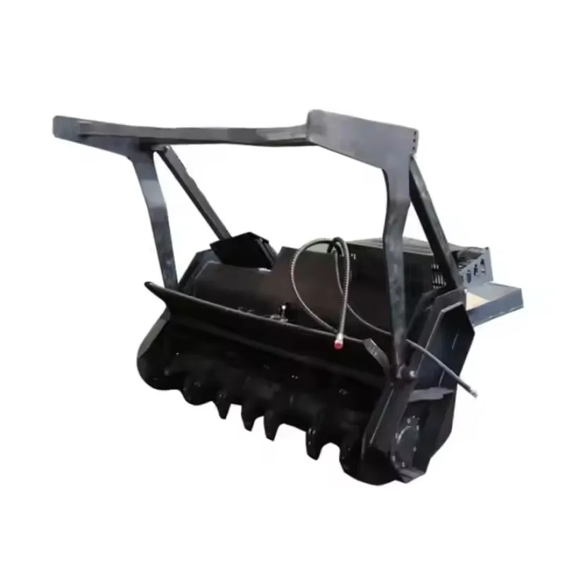 Mini Skid Steer Attachments Flail Mower with High Quality Motor for 2-4 Ton Skid Steer Loaders