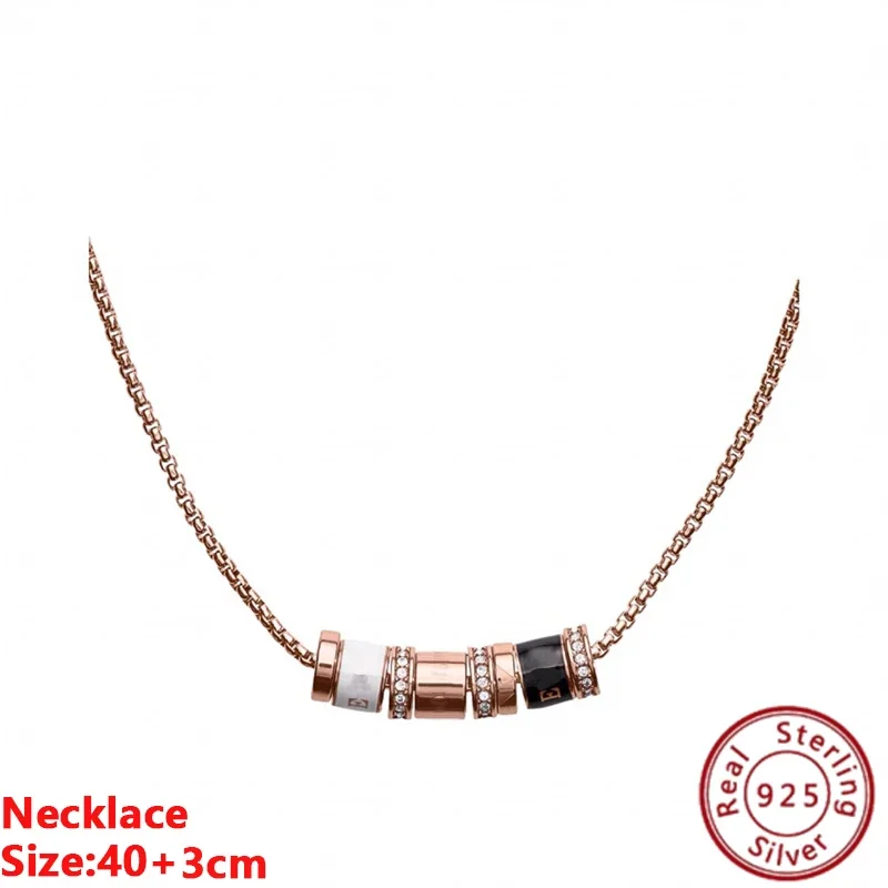 Be a Style lcon in 2024 with the Latest Unisex S925 Silver Arman Necklace, Perfect Gift ldea