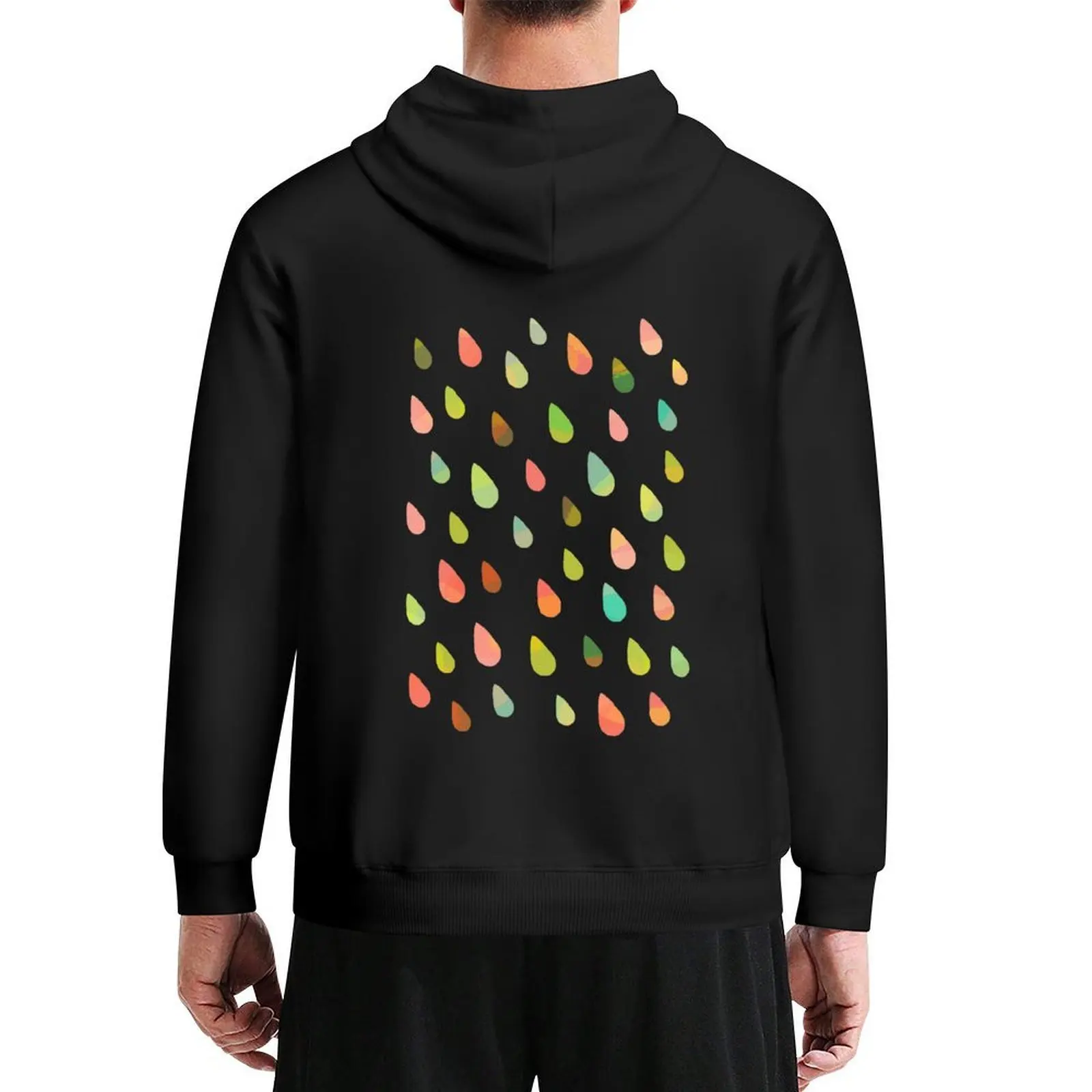 

Opal Drops Hoodie men's sweat-shirt set men's winter sweater japanese style korean style clothes anime hoodie