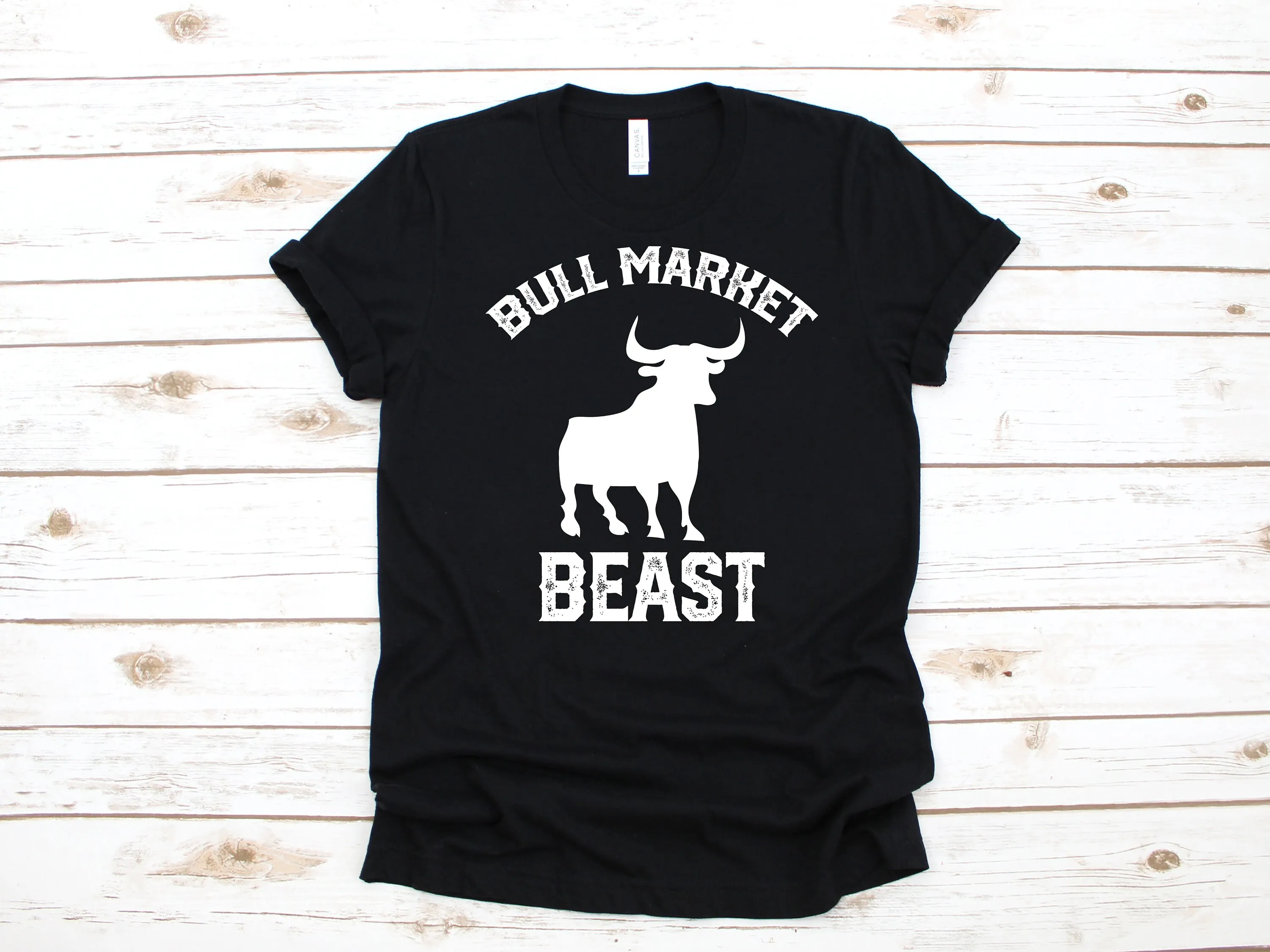 Bull Market T Shirt Funny Stock Investor Broker Bullish Day Trader Investing SweaT Long Sleeve