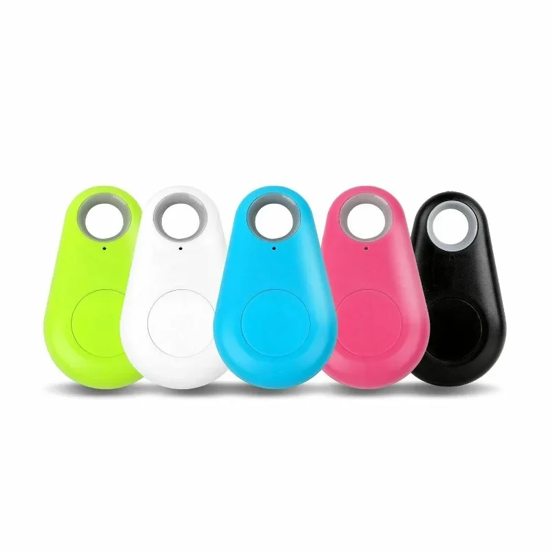 1Pcs Mini Fashion GPS Tracker Anti Lost Alarm Bezprzewodowy portfel dziecięcy Smart Dog Pets Bluetooth Key Finder Locator Apple Android