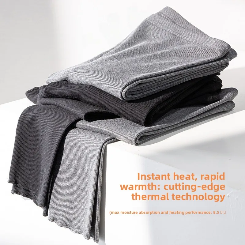 Jedwabne spodnie do jogi z podszewką z polaru, z wysokim stanem, długość 7/8, damskie, wygodne, ciepłe spodnie do noszenia na co dzień, do użytku wewnątrz i na zewnątrz.