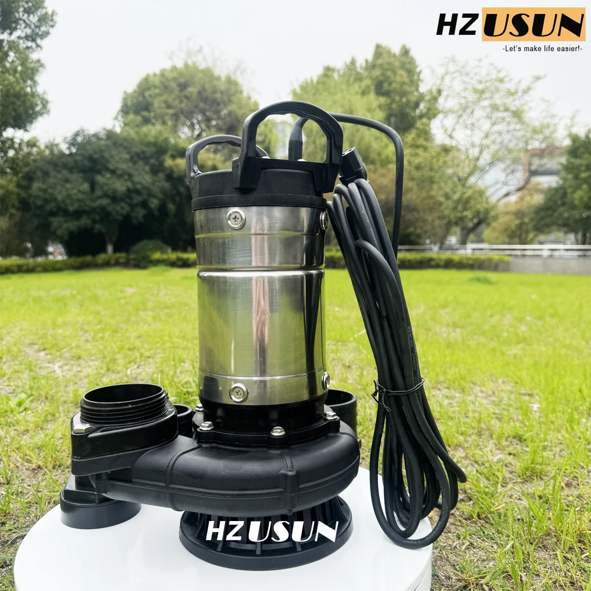 24V 3'' High Volume DC Solar Powered Marine Submersible Sea Flow Water Lift Pump for Sea Water Pool Pump Agricultural Irrigation