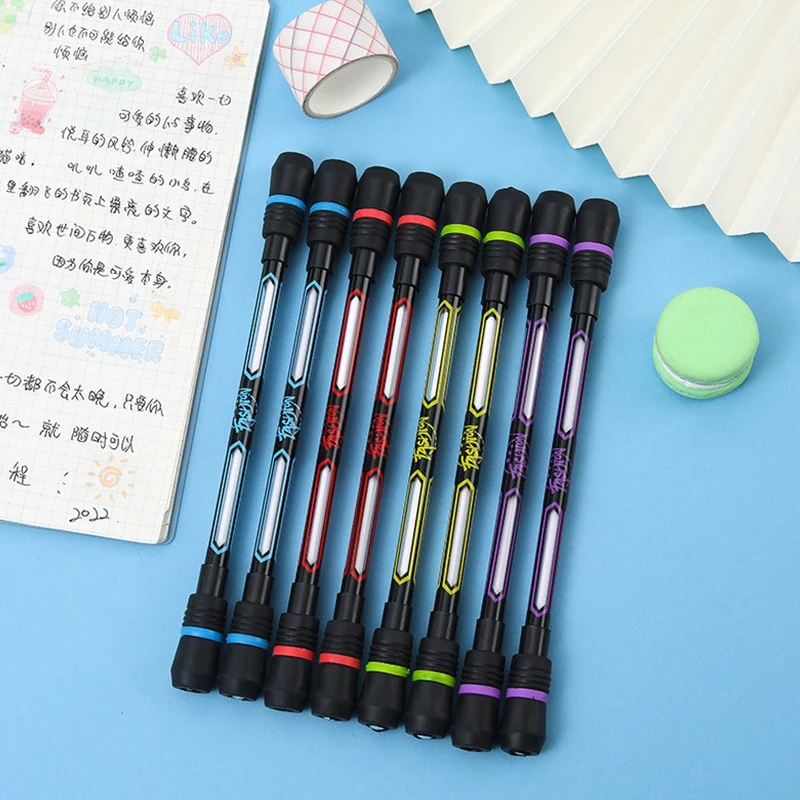 ปากกาหมุนได้หลากสี 1 ชิ้น/แพ็ค ปากกาเจลสำหรับเล่นเกมหมุนนิ้วได้ มี 4 สีให้เลือก อุปกรณ์เสริมสำหรับคลายเครียดระหว่างเรียน ZYF