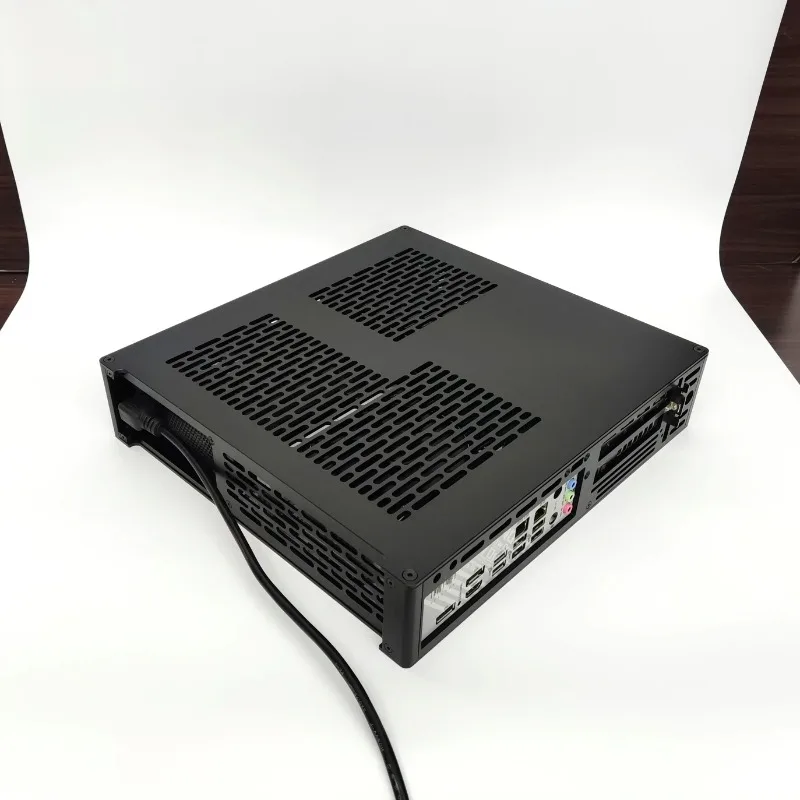 S59/S60 Tiled 6L ITX Chassis, Portable SFX Power Supply with Three-fan Graphics Card