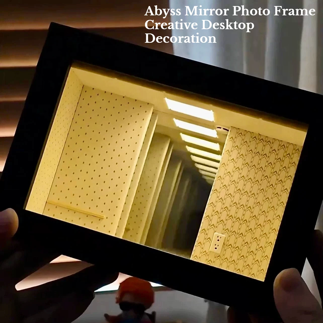 

Abyss Mirror Photo Frame Creative Landscape Desktop Decoration Atmosphere Home Decoration Crafts Gifts
