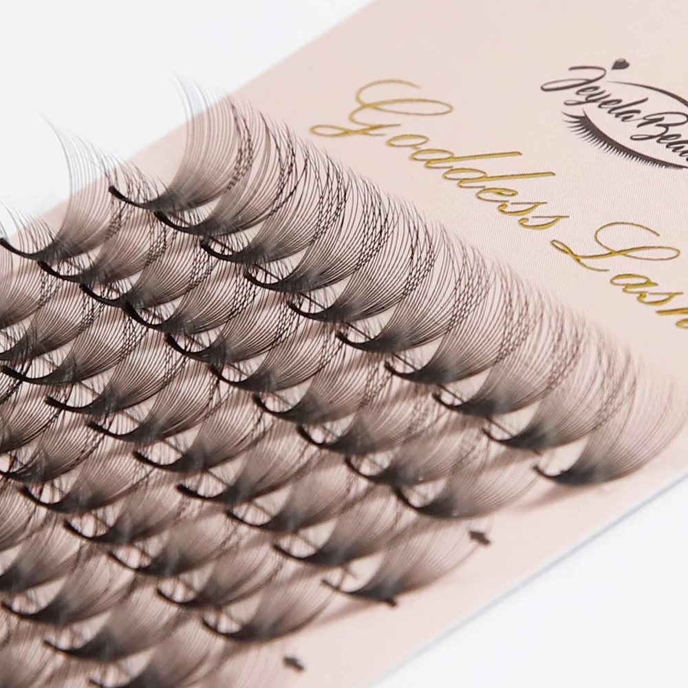 Goddess Premade Volume Fans 5D 6D 10D 12D 16D 20D 24D Individual Lashes Pre Made Russian Volume Fan Eyelash Extension Faux Mink