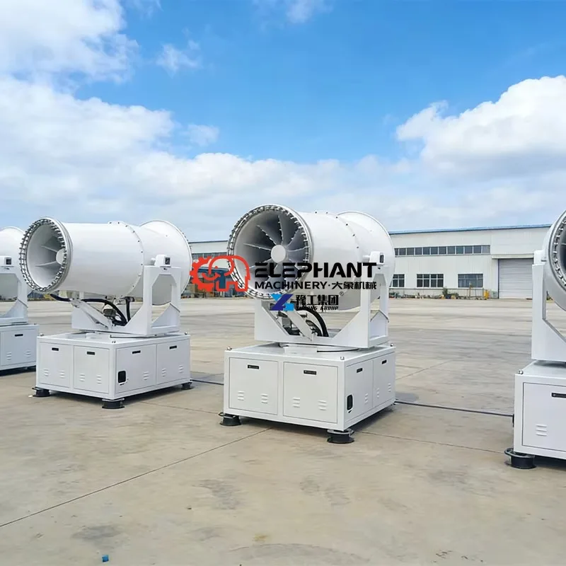 Hot Sale Powerful 30m  60m 100m Construction Site Demolition Site Dust Suppression Fog Cannon Machine