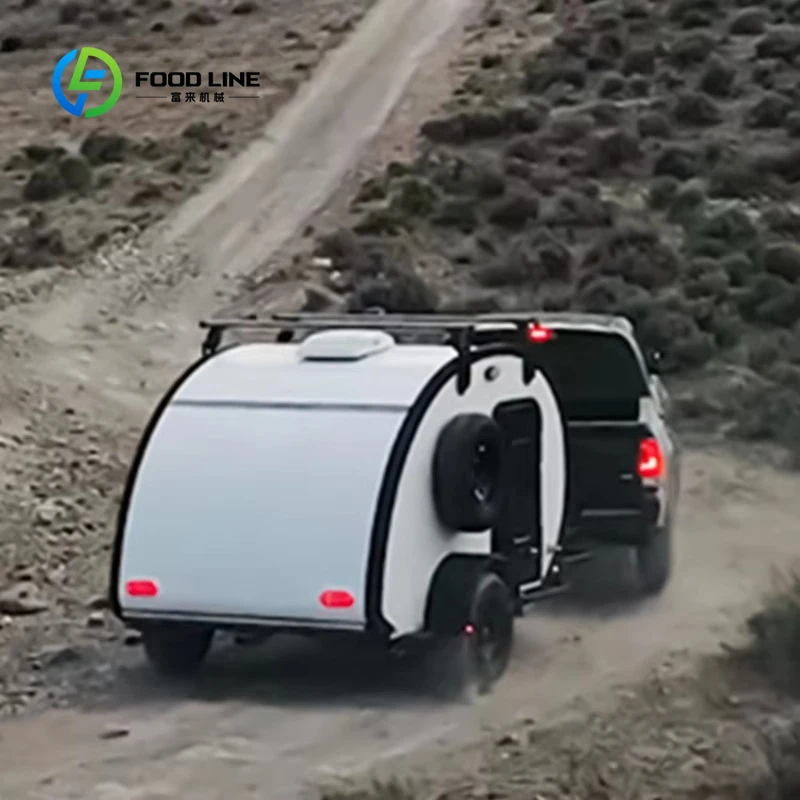 

Customized Tiny Chinese Van Mini Caravan RV 4X4 Offroad Teardrop Camping Trailer Australian Travel Camper Top Choice