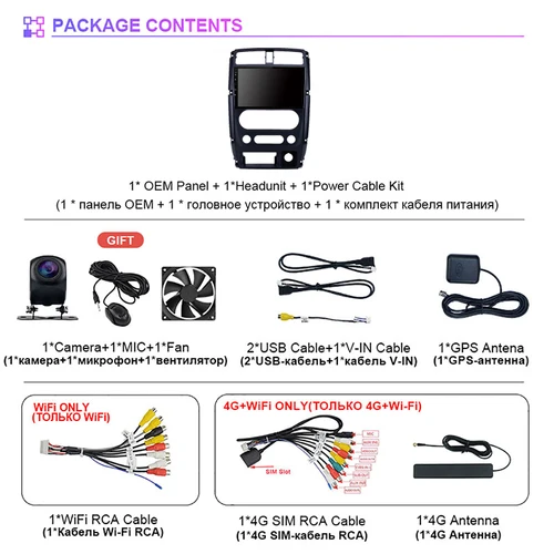 Imagen 2 del producto Android 15 Carplay Auto 2K pantalla Radio de coche reproductor Multimedia para Suzuki Jimny 3 2005 - 2019 Autoradio GPS estéreo 2din unidad principal