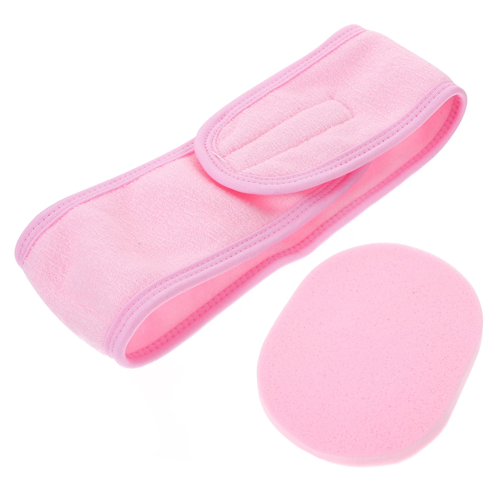 Face Wash Headband Set Sponge Skin Care Spa Hair Make up Headbands for Women Washing Sponges Makeup Skincare Miss Facial