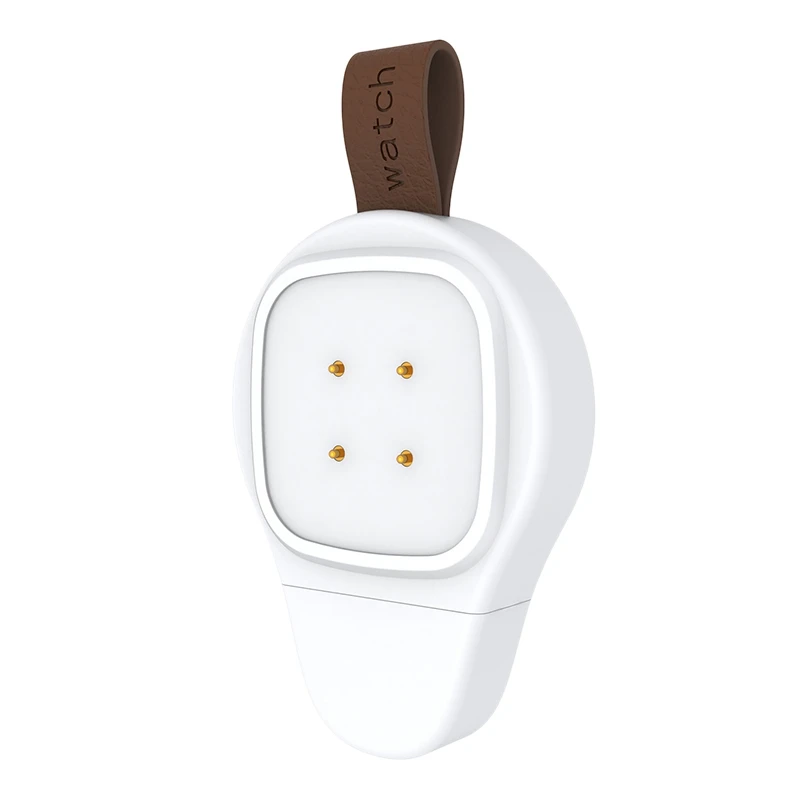 Cargador para reloj 3 Sense, interfaz USB portátil, blanco