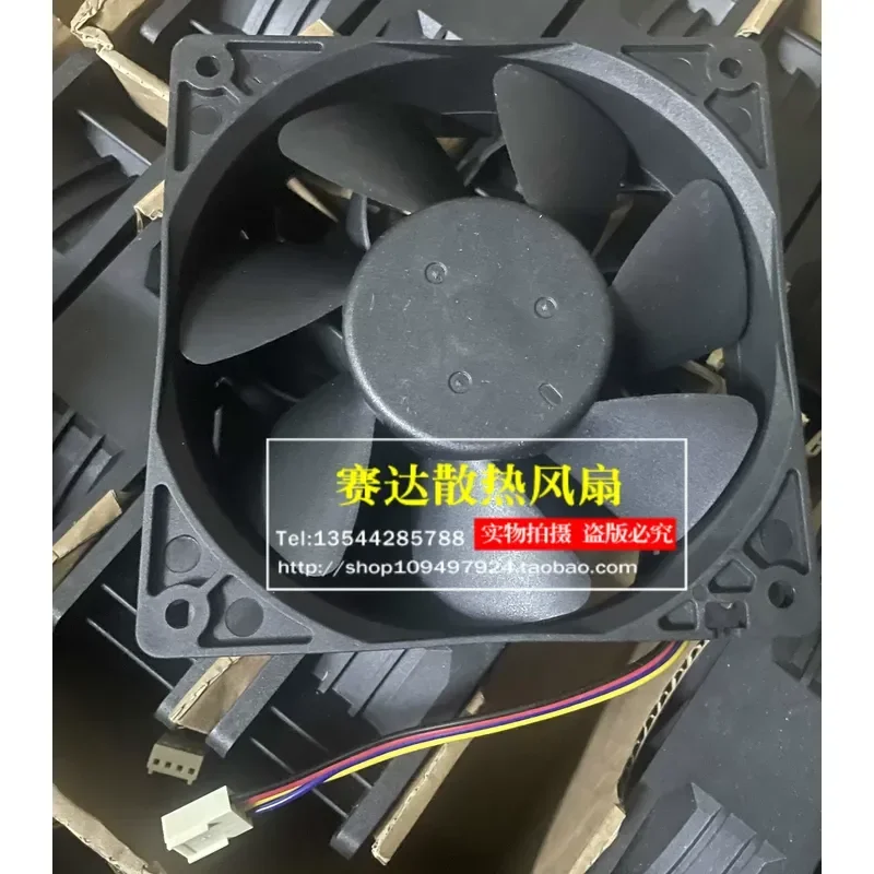 New 1FA12038E12B 12038 12V 3.0A Four-Wire High-Performance Cooling Fan for Electronic Devices