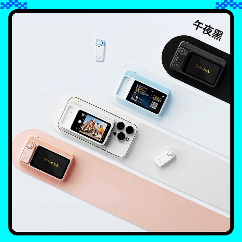 7RYMS QShot V2/V2 Pro 磁気自撮りライブストリーミング Vlog 3.1