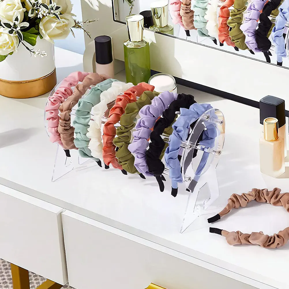 

Headband Display Holder Jewelry Organizer Stand For Necklace Bracelet Storage Rack Hairband Display Bar Bangle Organizer