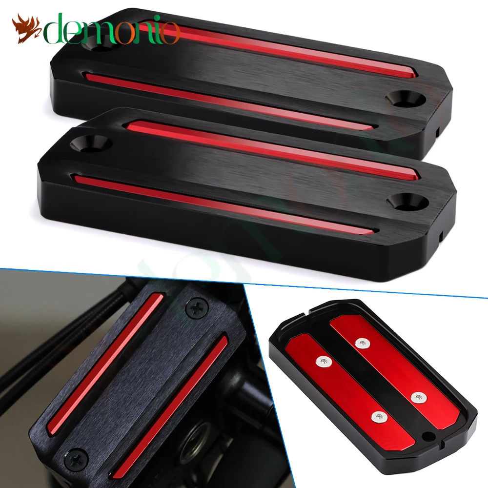 دراجة نارية CNC الألومنيوم لهوندا X-ADV XADV VFR 800F VFR800F سائل الفرامل خزان الوقود غطاء تغليف الملحقات #1