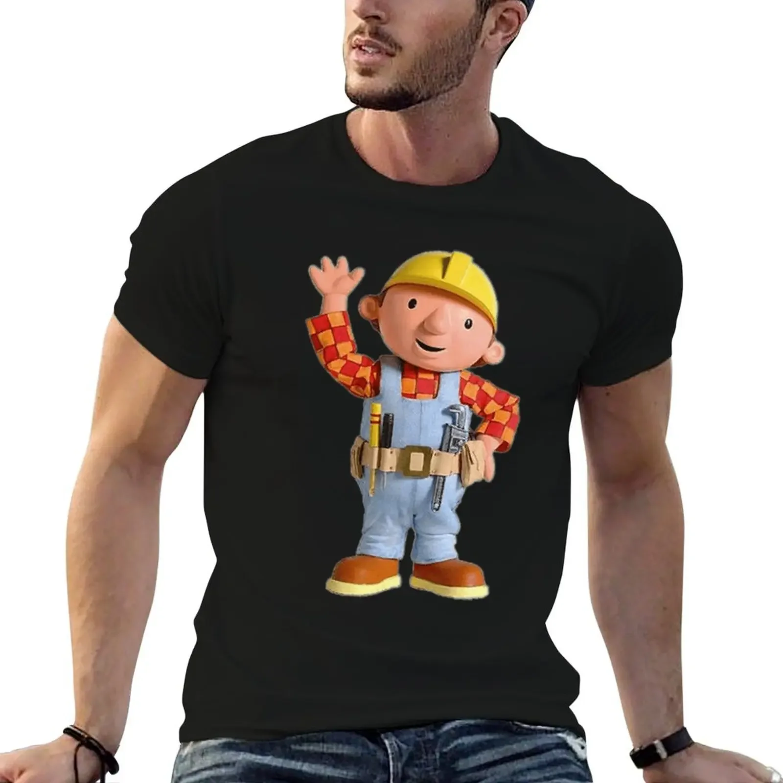 

Bob the Builder Classic . T-Shirt cute clothes oversized graphic tee plus size clothes funny t shirts men