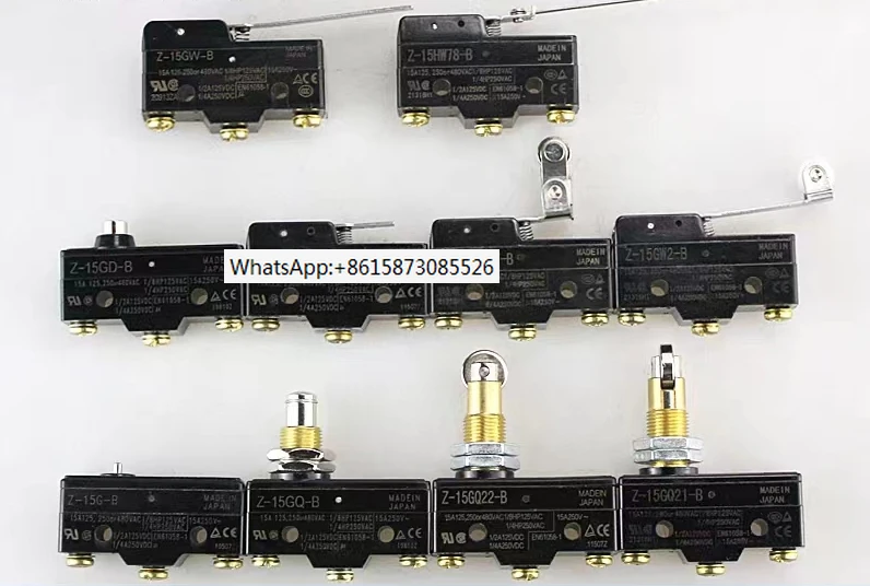 20PCS Z-15GQ22-B Z-15GQ-B Z-15GW-B Z-15GQ21-B Z-15GD-B Limit Switch Micro Switch