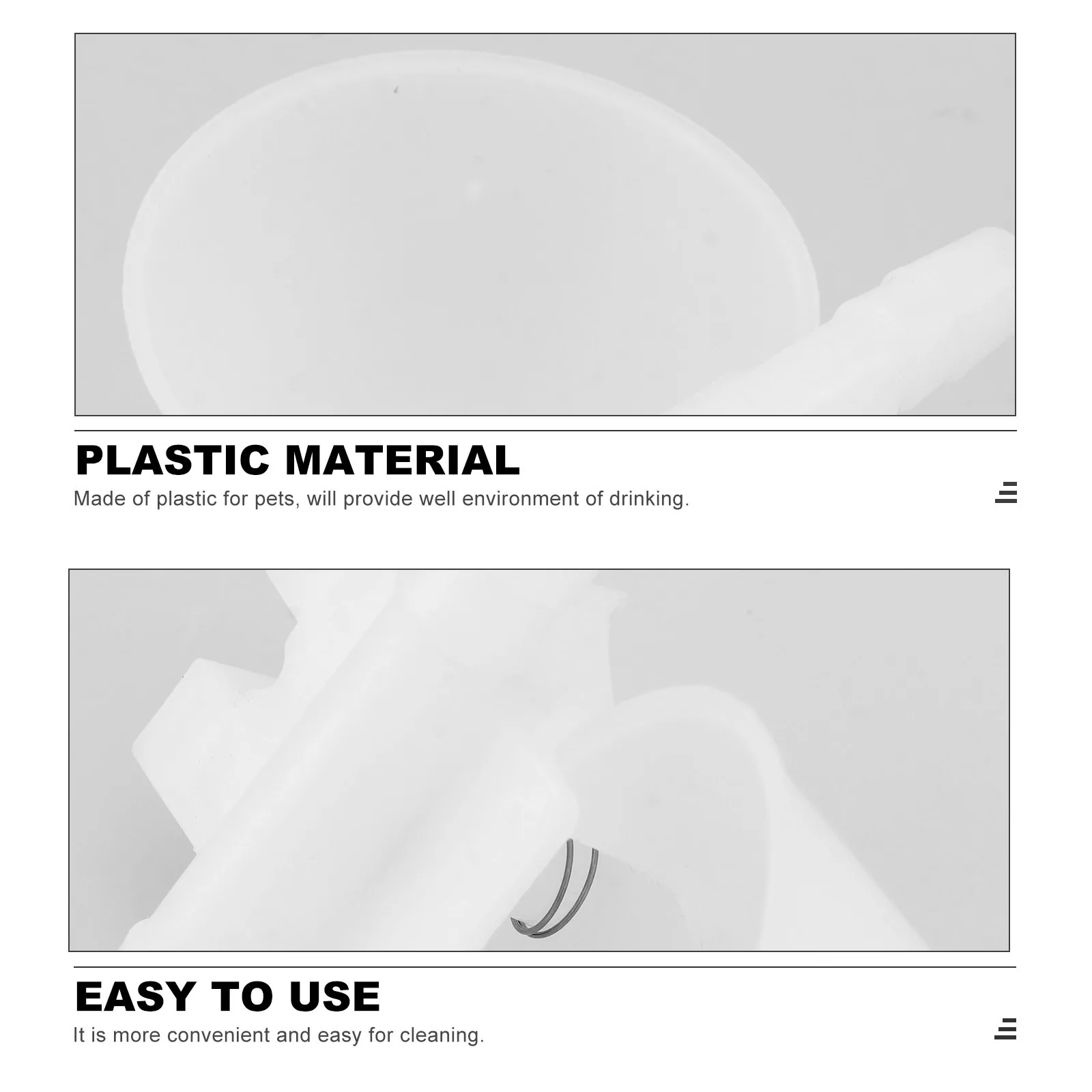 

20Pcs Automatic Bird Waterer Premium Plastic Birds Drinking Bowl for Parrot Pigeon Pet Cage Clean Easy Use Birds Feeder Supplies