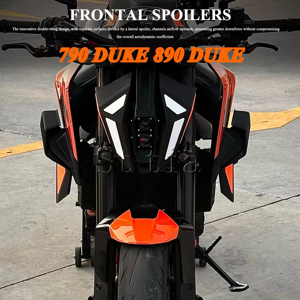For duke 790 890 DUKE 790 DUKE 890 R Side Wing Side spoilers FRONTAL SPOILERS duke 790 duke 890 R Winglets