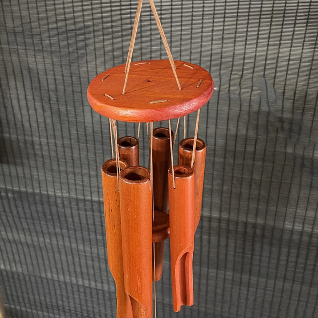 Experience Calming Sound Of Bamboo Wind Chimes In Garden Garden Art Decoration Hanging Wind Bell