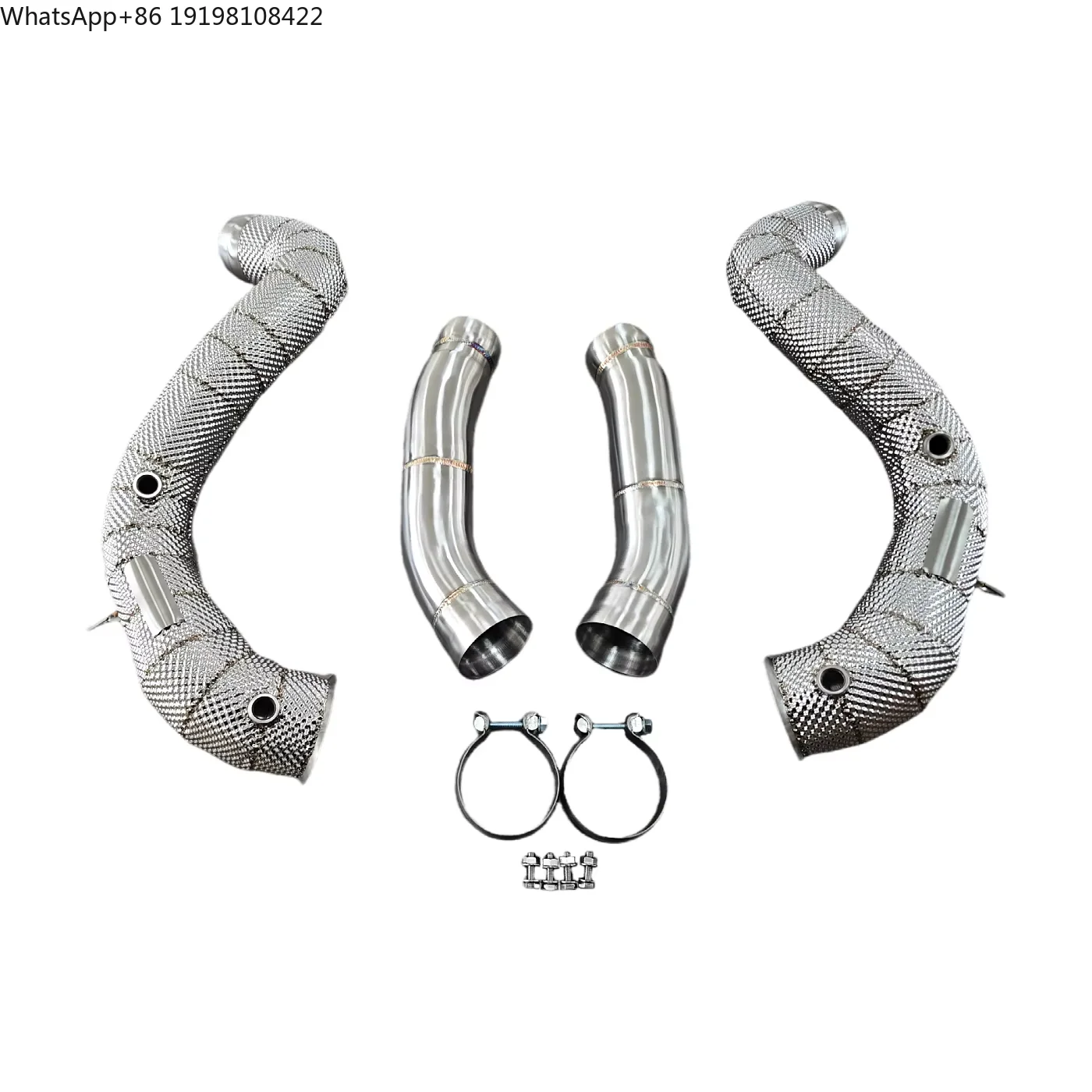 

Contach Heatshield Racing Exhaust Downpipe for Mercedes-Benz C63 C63S AMG W205 4.0T Downpipe