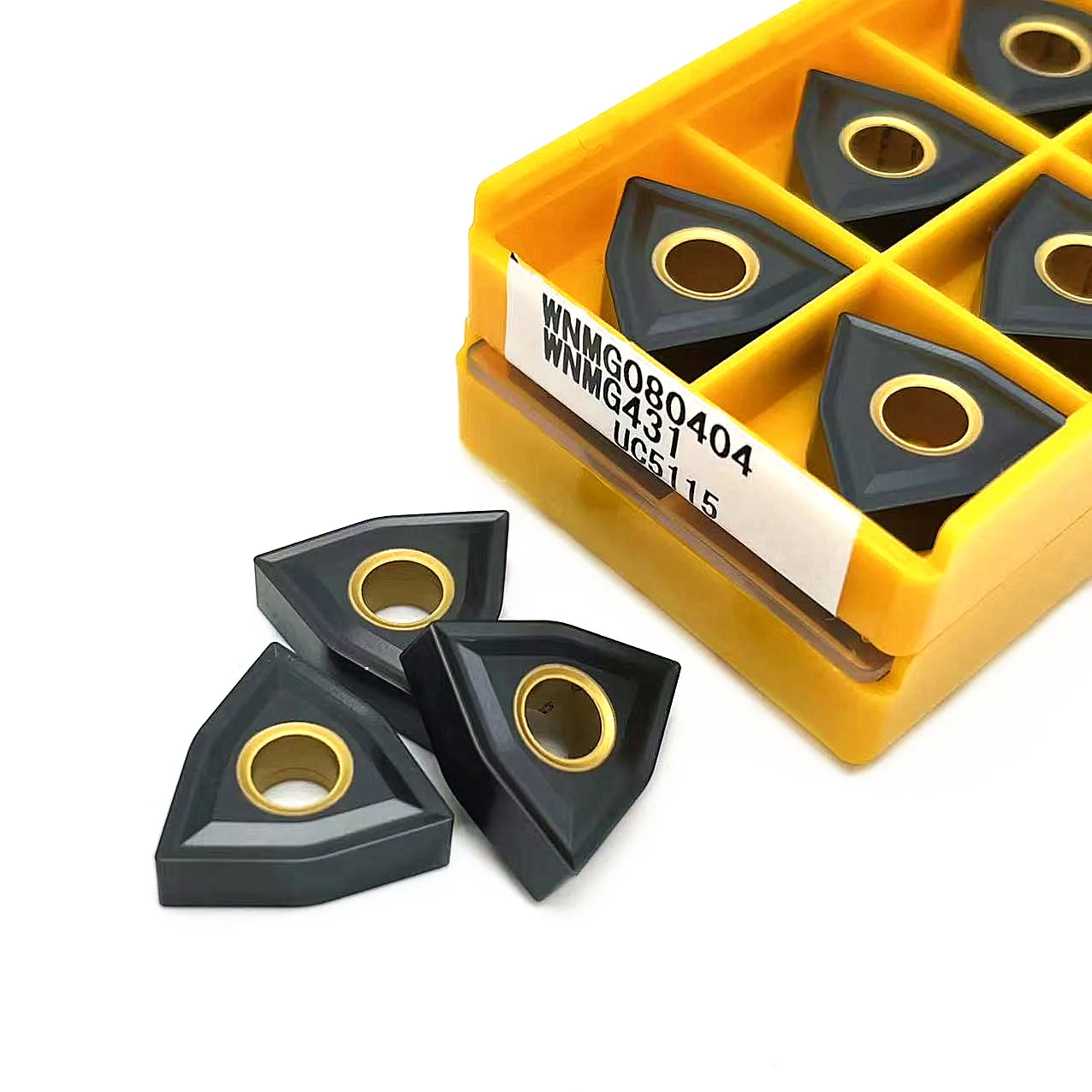 WNMG080404 UC5115 WNMG080408 UC5115 WNMA080412 UC5115 WNMA080404 WNMA080408 WNMA080412 UC5115 Carbide Inserts Turning Blade