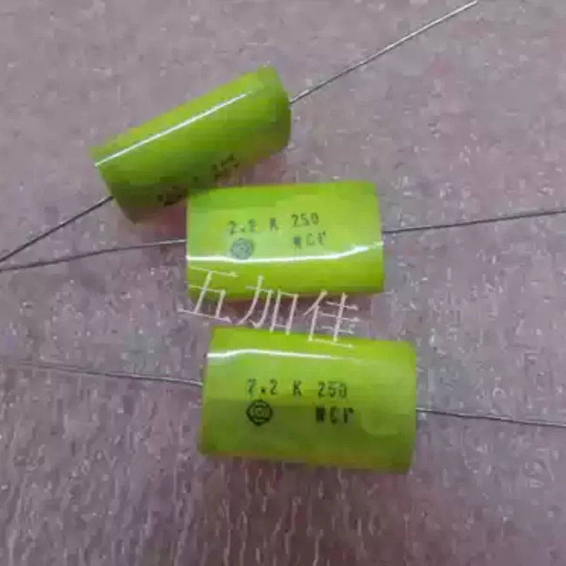 

10-100pcs Hitachi 250V2.2UF 225K oxygen free copper pin axial capacitor from Japan