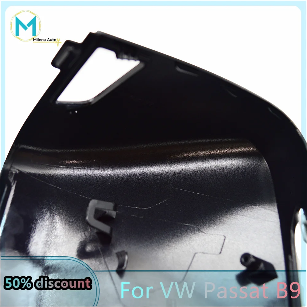 For VW Passat B9 Blind Spot Side Assist Folding Mirror CoverL 14G 857 537 041/ L 14G 857 538 041 L 14G857537041/ L14G857538041