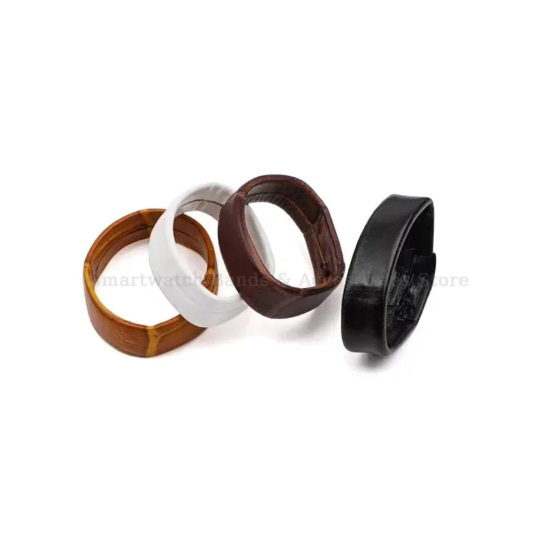 2PC Leather Watch Band Loop Ring 14mm 18mm 20mm 21/22mm 24mm 26mm Watch Strap Keeper Loop Watch Band Holder Retainer Accessories