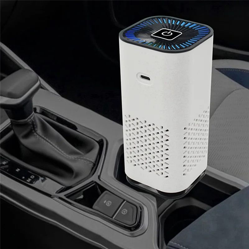 AD41-تنقية الهواء سيارة مولد الأيونات السالبة إزالة الفورمالديهايد مزيل الروائح الكريهة غسالة الدخان منقي هواء السيارة