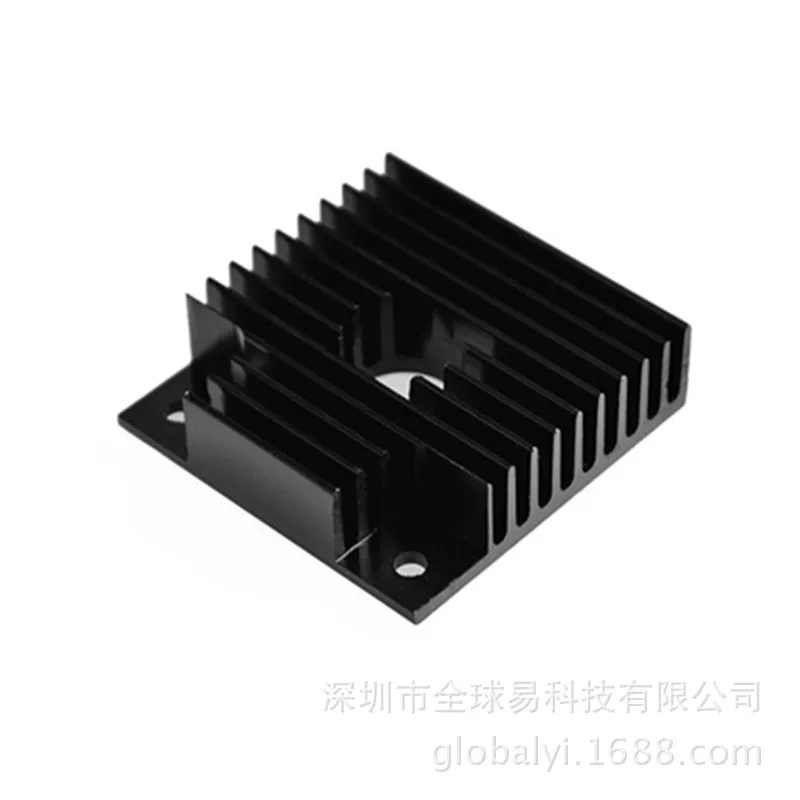 

10 шт., черные аксессуары для 3D-принтеров Makerbot MK7/MK8, радиатор 40*40*11