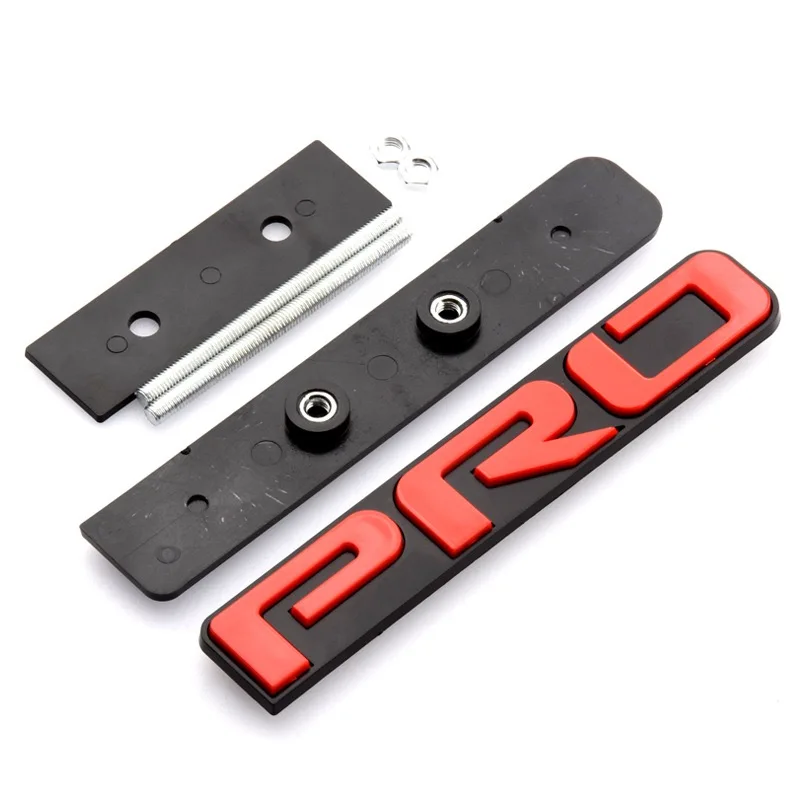 ل TRD PRO الجبهة مصبغة إدراج شعار شارة ، ثلاثية الأبعاد مصبغة الديكور لوحة ملصق مائي ، صالح لحزمة Taca Tundra 4 عداء