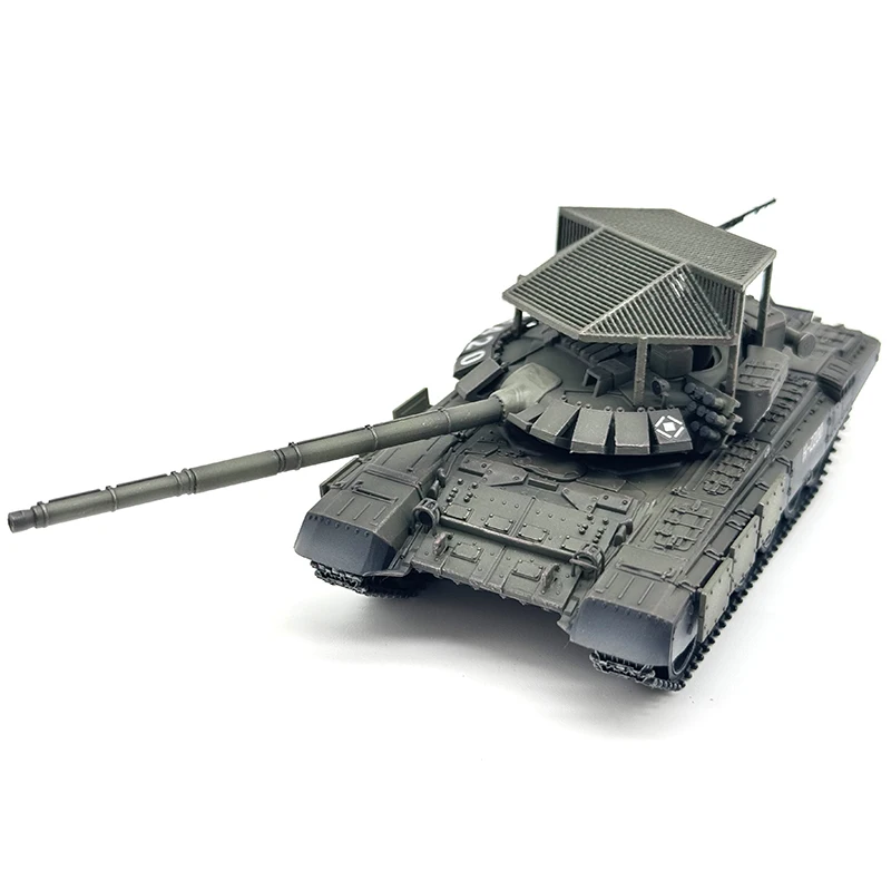 1：72 AS Russian T-72B3 main battle tank model (with added grille roof) Finished product model