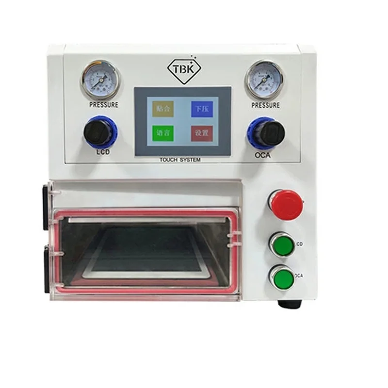 300W Laminating Size Tbk 108P Vacuum Laminating Machine For Ipad Pro 12.9 Inch Note10 Note 10plus