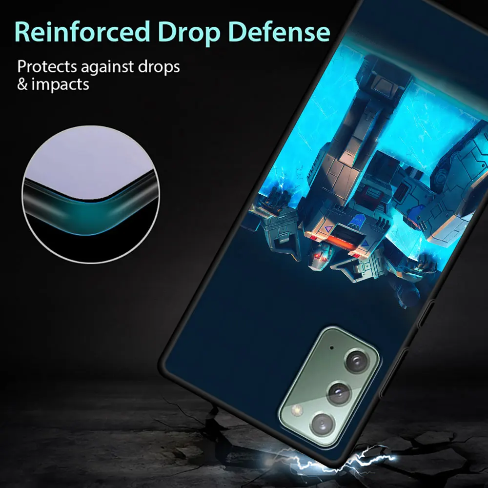Transformers Autobot Case for Samsung Galaxy Note 20 Ultra 10 Plus 9 8 TPU Phone Cover Note 10 Lite Black Soft Shell Funda Capa image 6