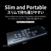 TIKITAKA M16 시리즈 럭셔리 나일론 단추 레이버리스 컨트롤러, 초박형 SF6 스트리트 파이터 게임 컨트롤러, 조이스틱 아케이드 스타일, PS4, PS3, PC, 스위치, 12mm 3