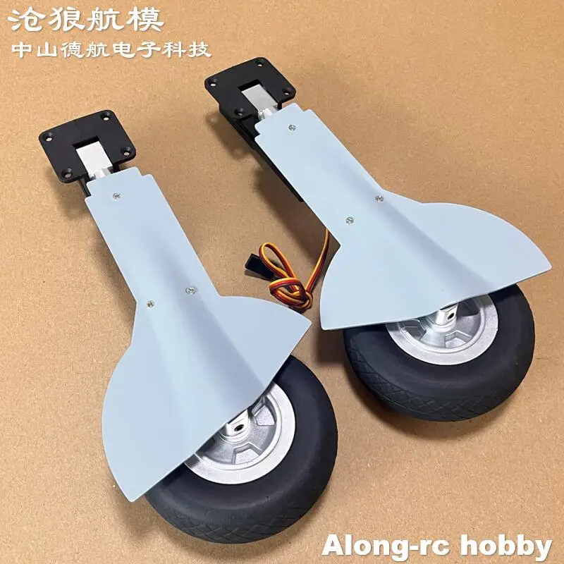 1600mm envergure 1.6M Spitfire XL RC modèles d'avion pièces de rechange hauteur 185mm train d'atterrissage rétractable principal avec roue 54mm