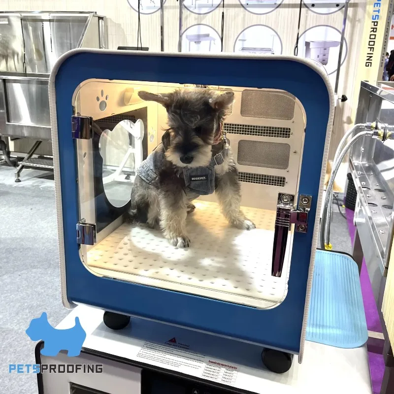 เครื่องเป่าขนสัตว์เลี้ยงอัตโนมัติ เครื่องอบแห้งขนสัตว์เลี้ยง เครื่องลดความชื้นในห้อง เครื่องเป่าลมสำหรับสุนัข เสียงเบา