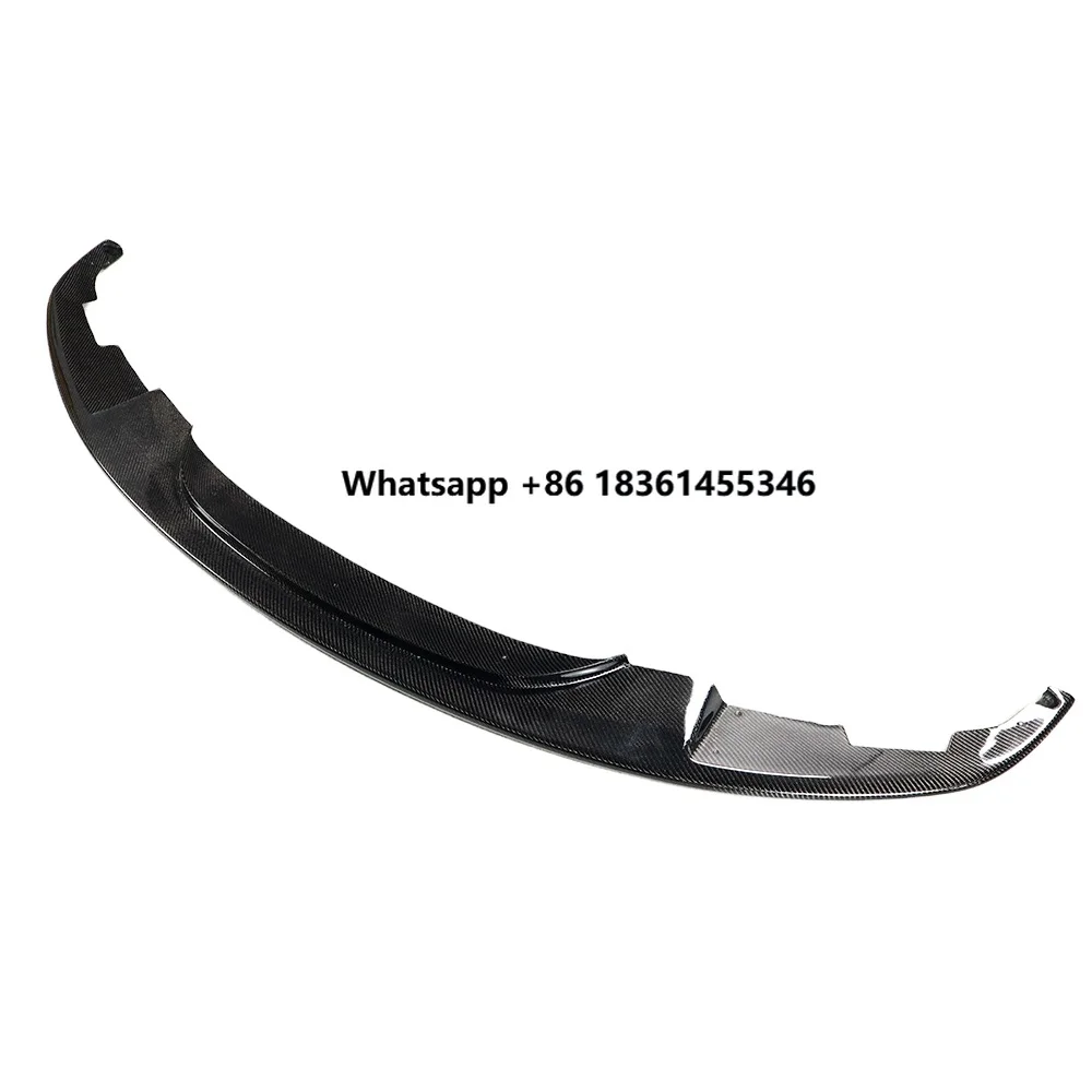 

for F30 3 Series M Sport DP Style Carbon Fiber Front Splitter Front Lip 2013-2018 Front Bumper Lip
