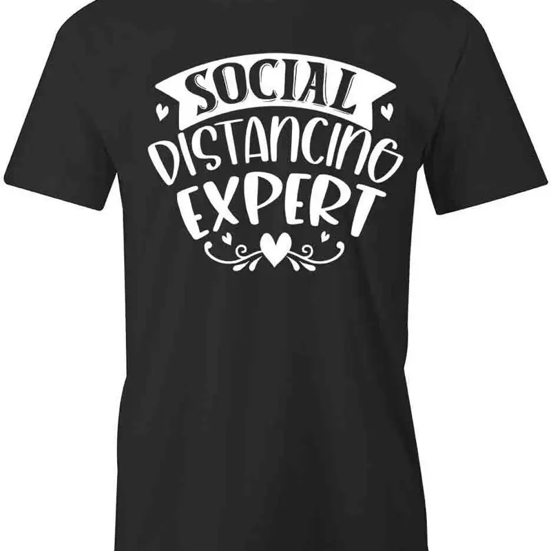 

Футболка SOCIAL DISTANCING EXPERT d Хлопковая одежда S1BSA344