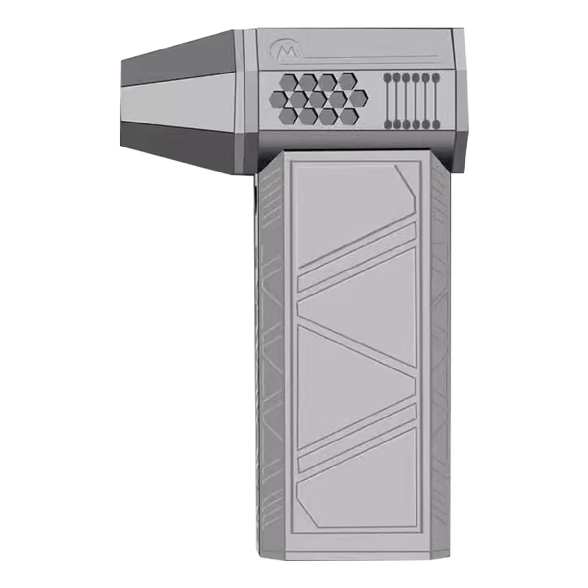 HOT Violent Turbo Fan 130000 RPM Handheld Brushless Motor Three-Speed Adjustment Industrial Duct Fan Violent Blower Gray