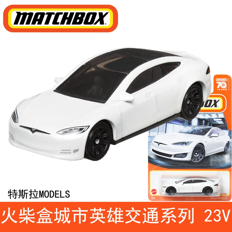 2023V Matchbox รุ่น1:64 Tesla รุ่น S McLaren 720S Porsche 911 Fiat 500 Volkswagen Golf audburn Speedster hiasan mobil อัลลอย