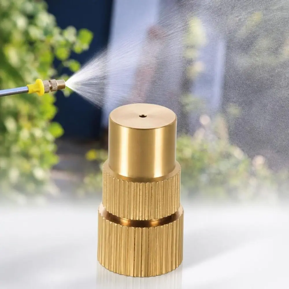 Durable Mini Atomizing Nozzle Copper Adjustable Copper Nozzle Spray Nozzle