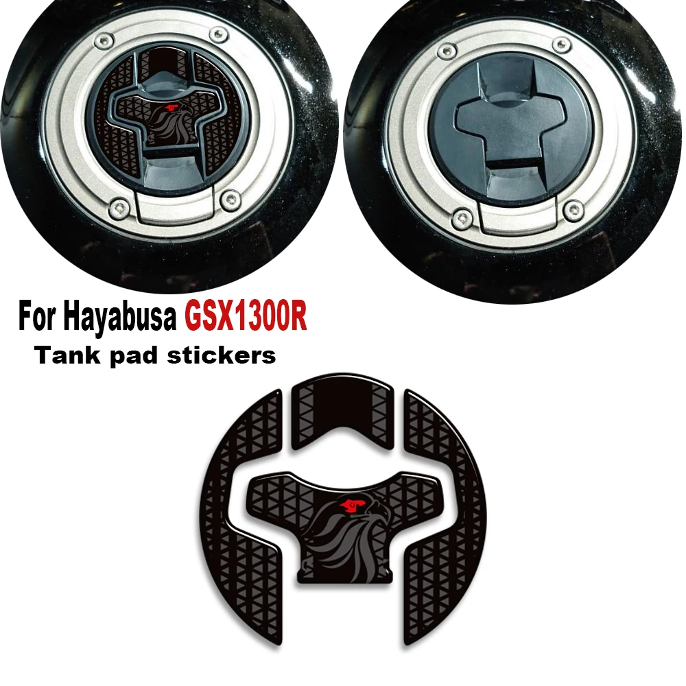 

For Suzuki Hayabusa GSX1300R GSXR 1300 GSX 1300R 2022-2025 Motorcycle Fuel Tank Cap side Grips knee stickers decals protection